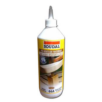 Colle à bois résistante à l'eau 65A - D3 - SOUDAL - AGL Marine