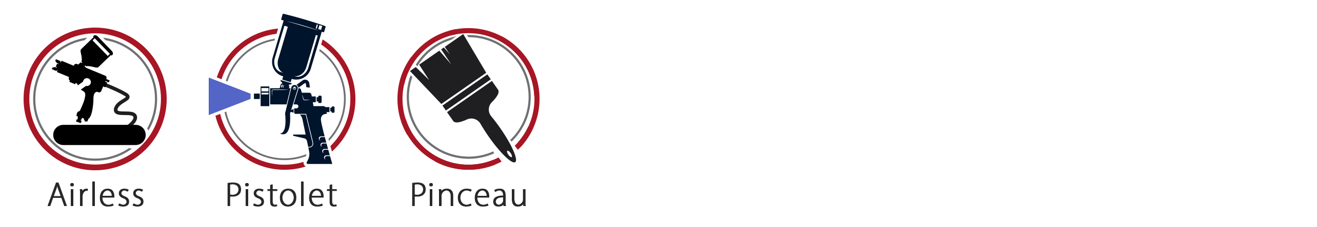 PIctos Airless-Pistolet-Pinceau