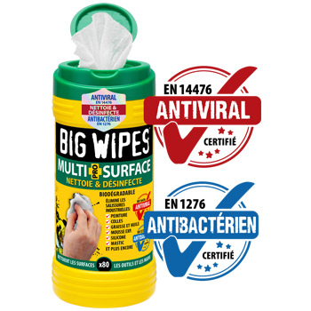 lingette multi-surface big wipes