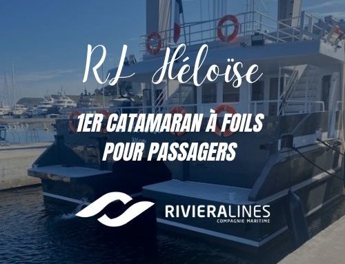 RL HELOÏSE – Premier catamaran à foils pour le transport de passagers